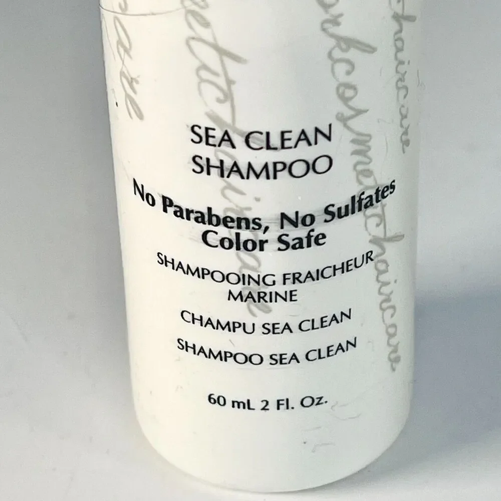 Ecru Sea Clean Shampoo Protective Silk Hair Conditioner Duo Travel 2oz 60ml New